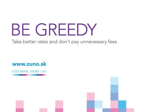 ZUNO Bank brand launch campaign – Be Greedy | Radovan Grezo