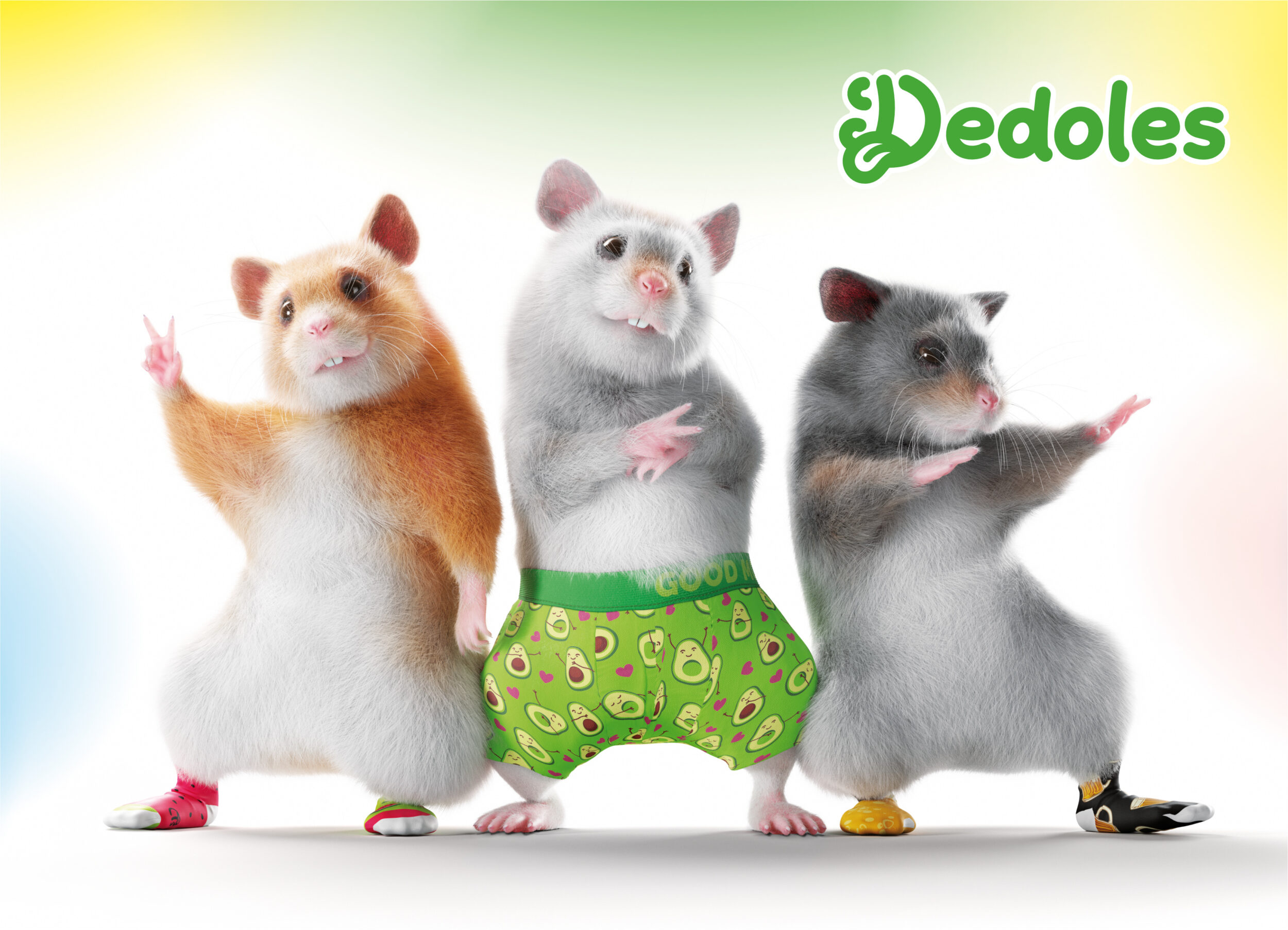 Dancing hamsters in colorful socks – Dedoles campaign | Radovan Grezo